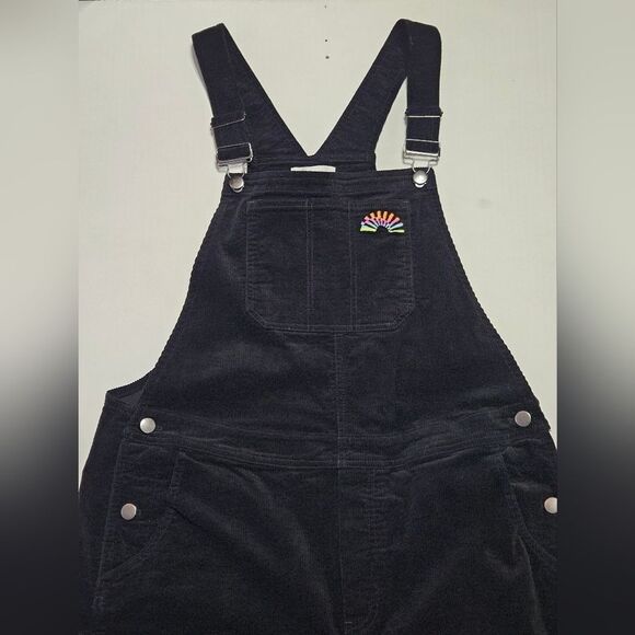 NWT BP Be Proud Men's/ Women's Gender Inclusive Overall Corduroy Short Size M - Picture 4 of 11